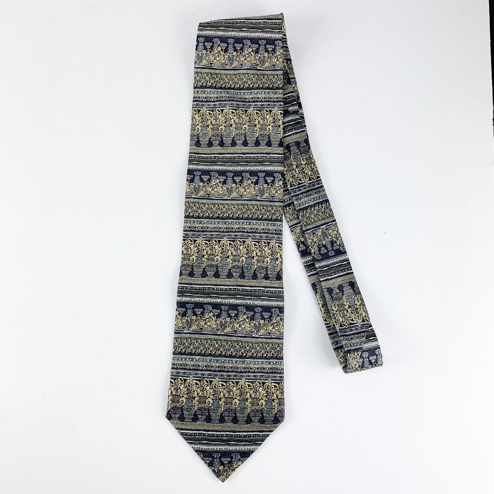 Tesoro Rosso Uomo Moda Tie 100% Silk 60.5 inches